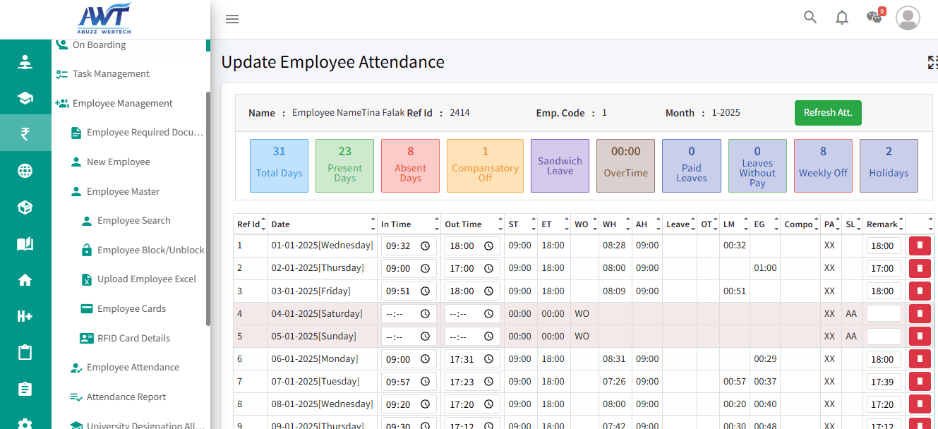 Payroll Management System Software