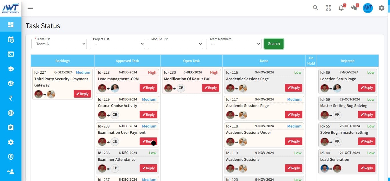 Task Management System Software